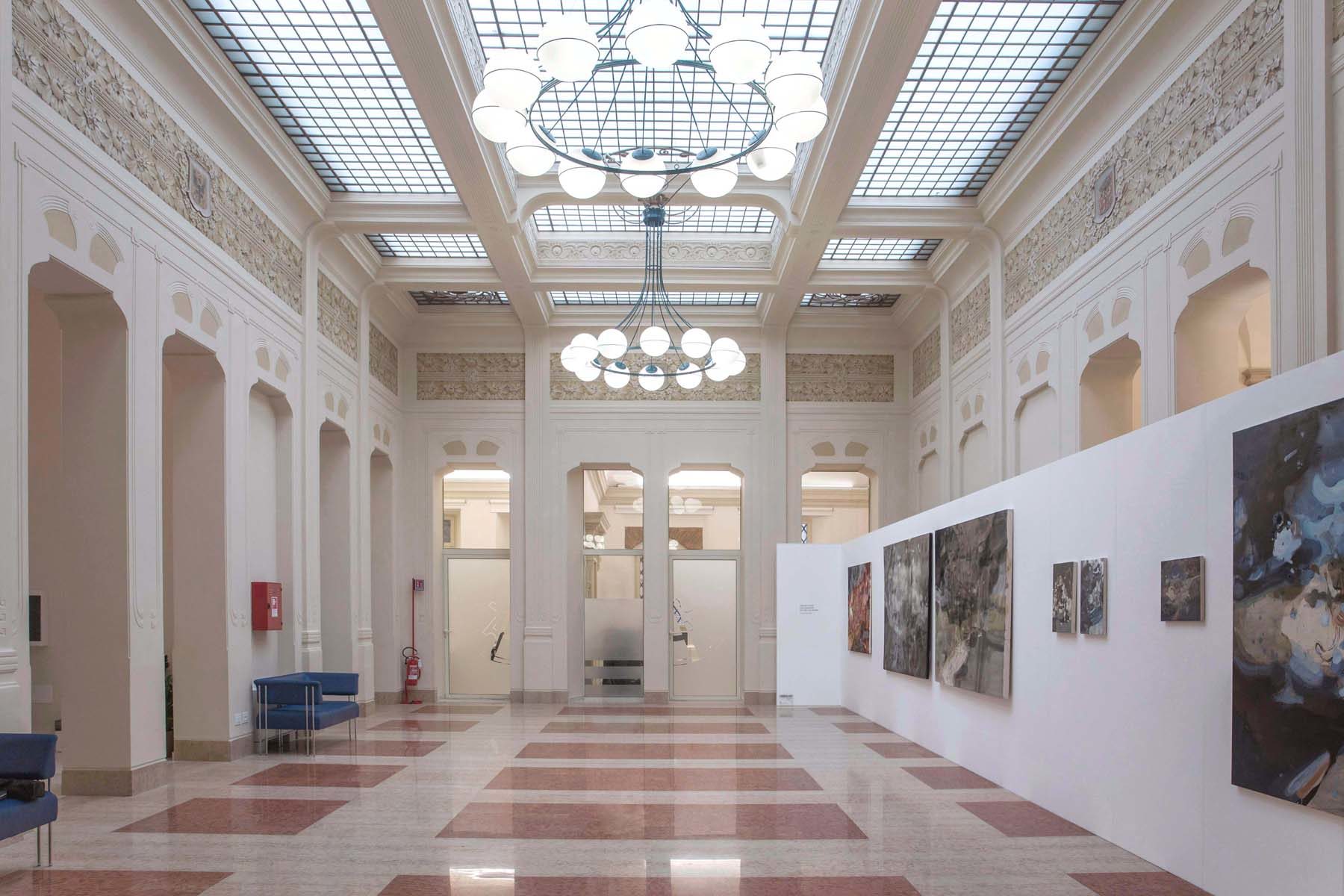 Jingge Dong, The Goddess of the Luo River, 2019, installation view, Palazzo Tubertini, Bologna