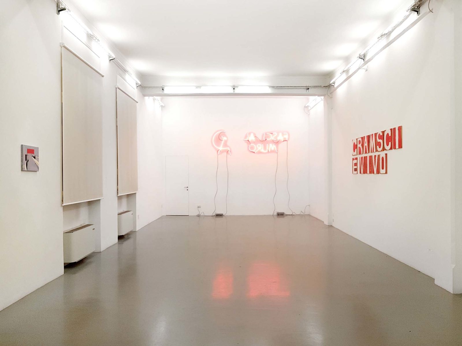 Nemanja Cvijanović, Dico sempre ciò che penso, 2019, installation view, Turin