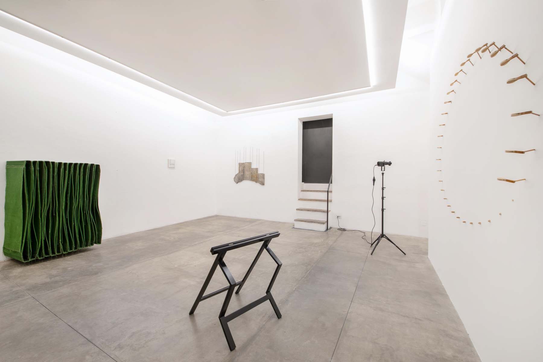 Space as a duty of care, 2023, exhibition view, Galleria Studio G7, Bologna, ph. Francesco Rucci