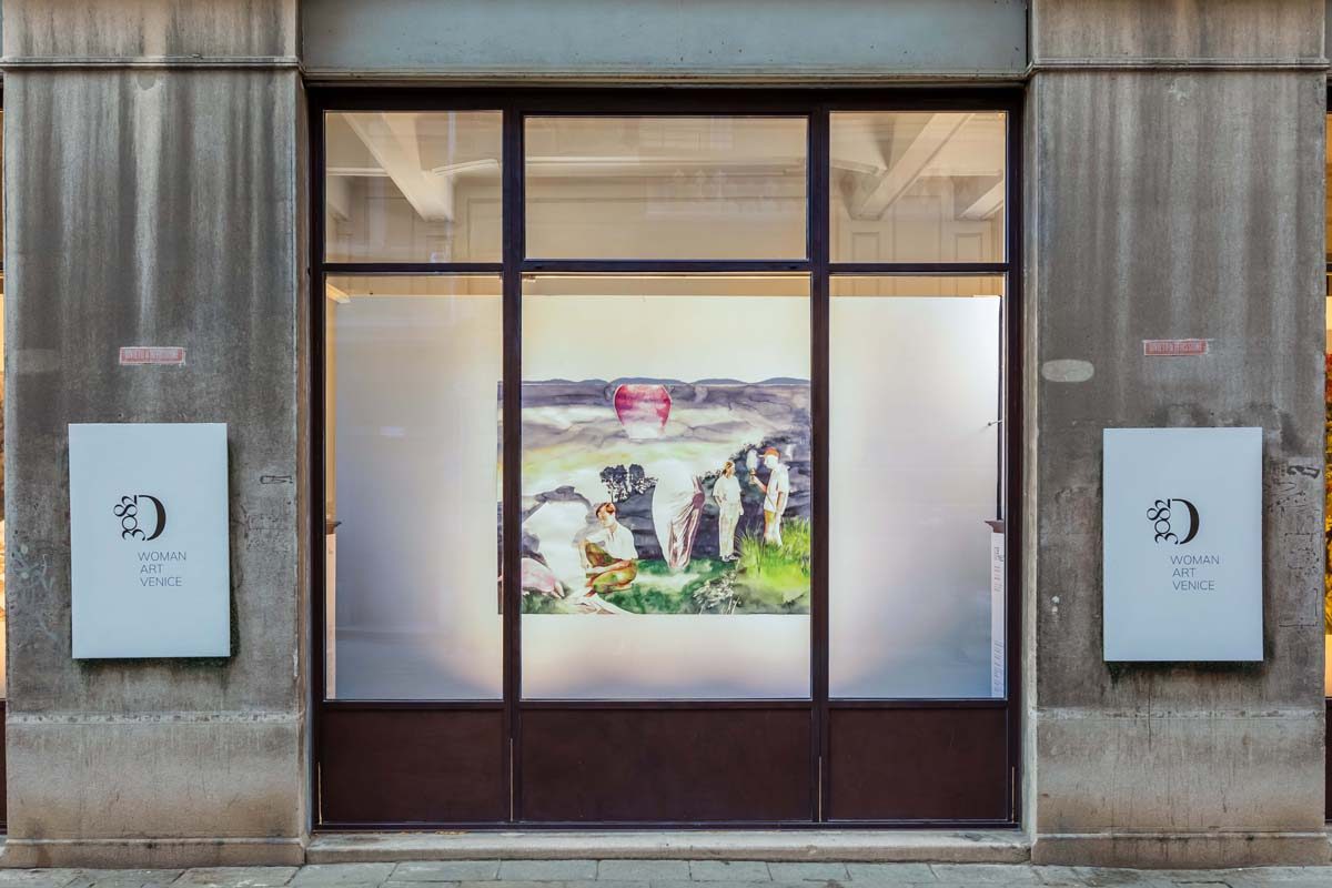 Io è un’altra, installation view (Greta Ferretti), D3082, Venice, 2021, ph. Studio Mion