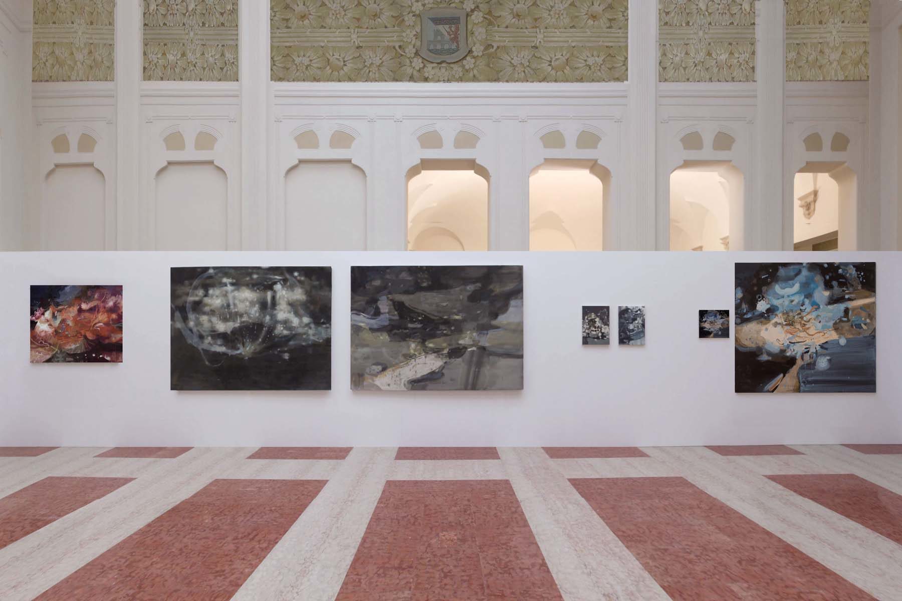 Jingge Dong, The Goddess of the Luo River, 2019, installation view, Palazzo Tubertini, Bologna