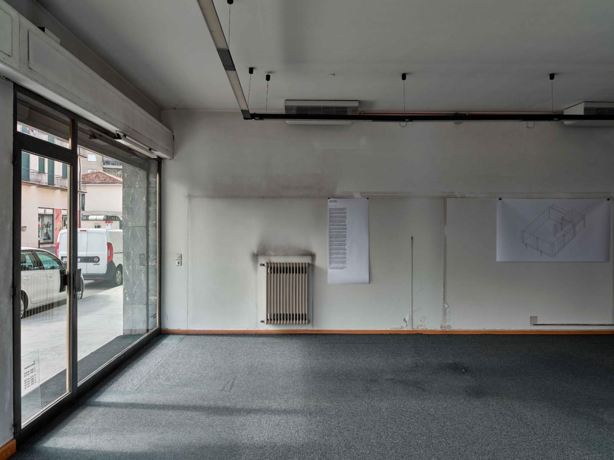 Massimo Spada, Pavistil (#1), 2021, installation view, Conegliano
