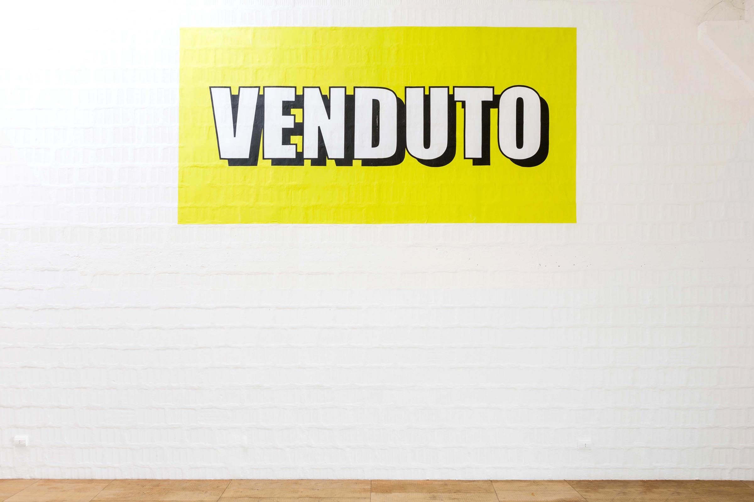 Matteo Attruia, Sold Out, show view, Galleria MDL, Venice, ph. N. Covre