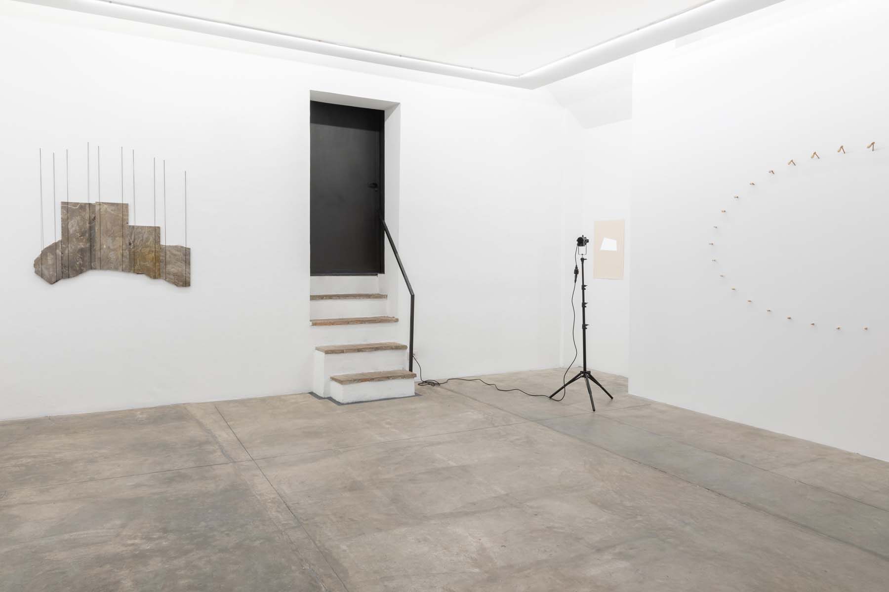 Space as a duty of care, 2023, exhibition view, Galleria Studio G7, Bologna, ph. Francesco Rucci