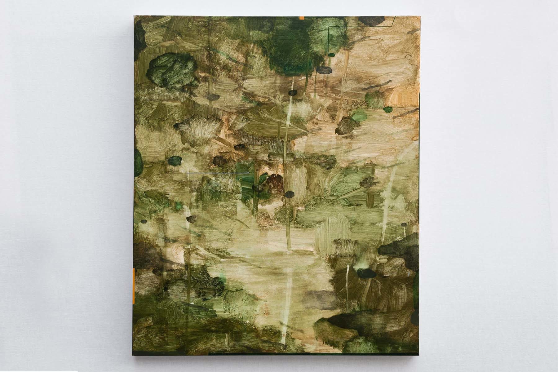Mirko Baricchi, Selva #18, 2018, oil on canvas, 80 x 70 cm