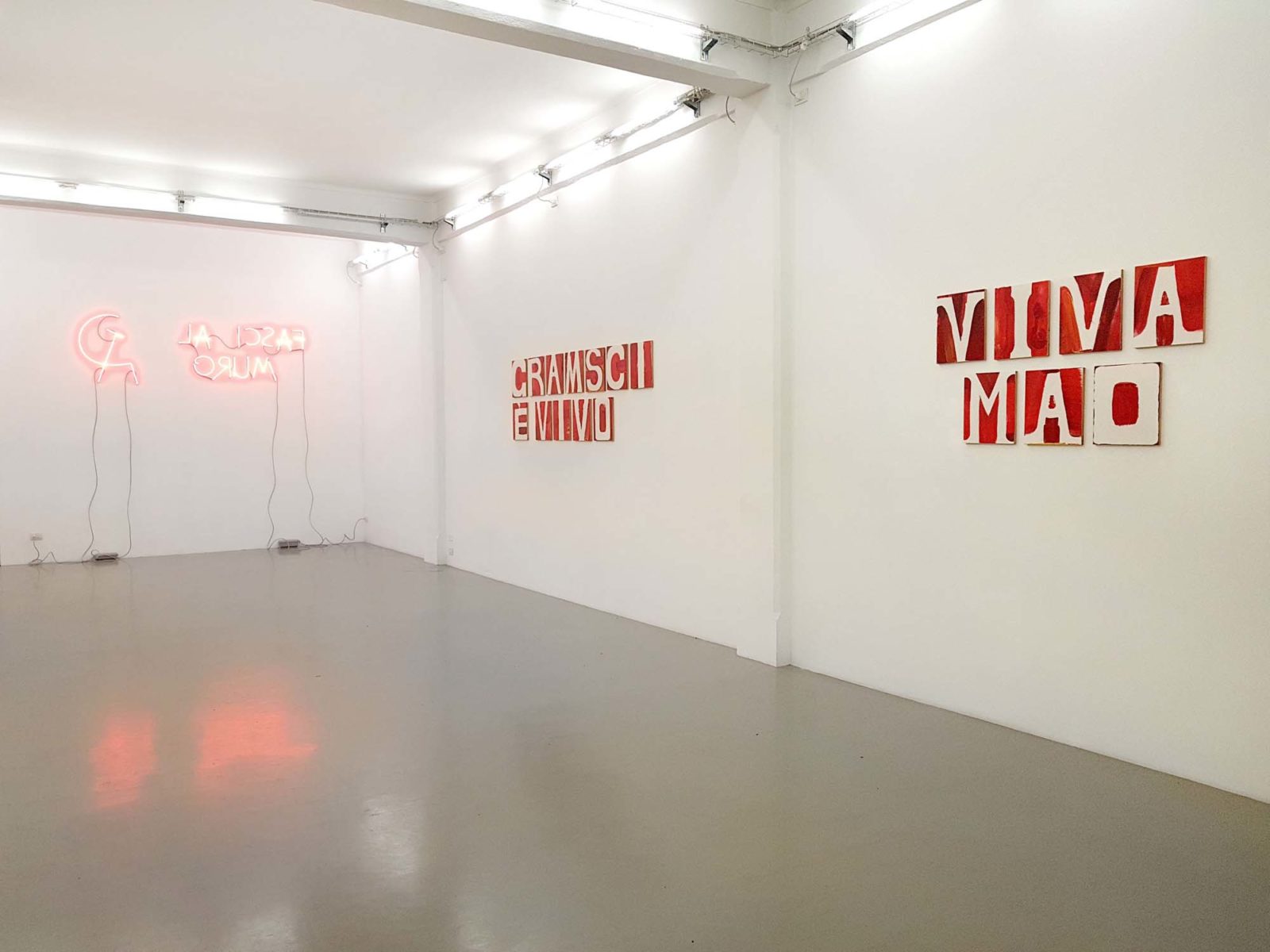 Nemanja Cvijanović, Dico sempre ciò che penso, 2019, installation view, Turin