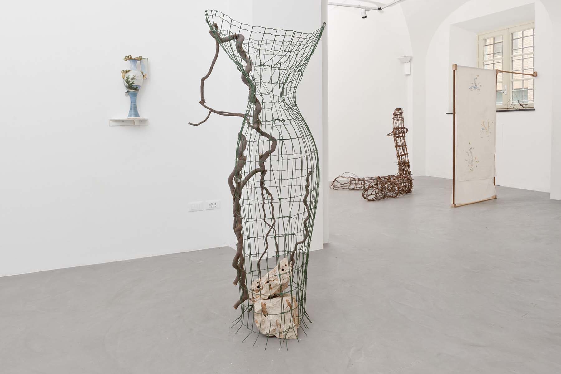 Slittamenti e Margini, 2018, exhibition view, Passaggi Arte Contemporanea, Pisa, ph. N. Belluzzi