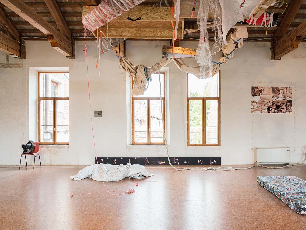 Under the boat, 2022, installation view, Fondazione Bevilacqua La Masa, Venice, ph. Nico Covre