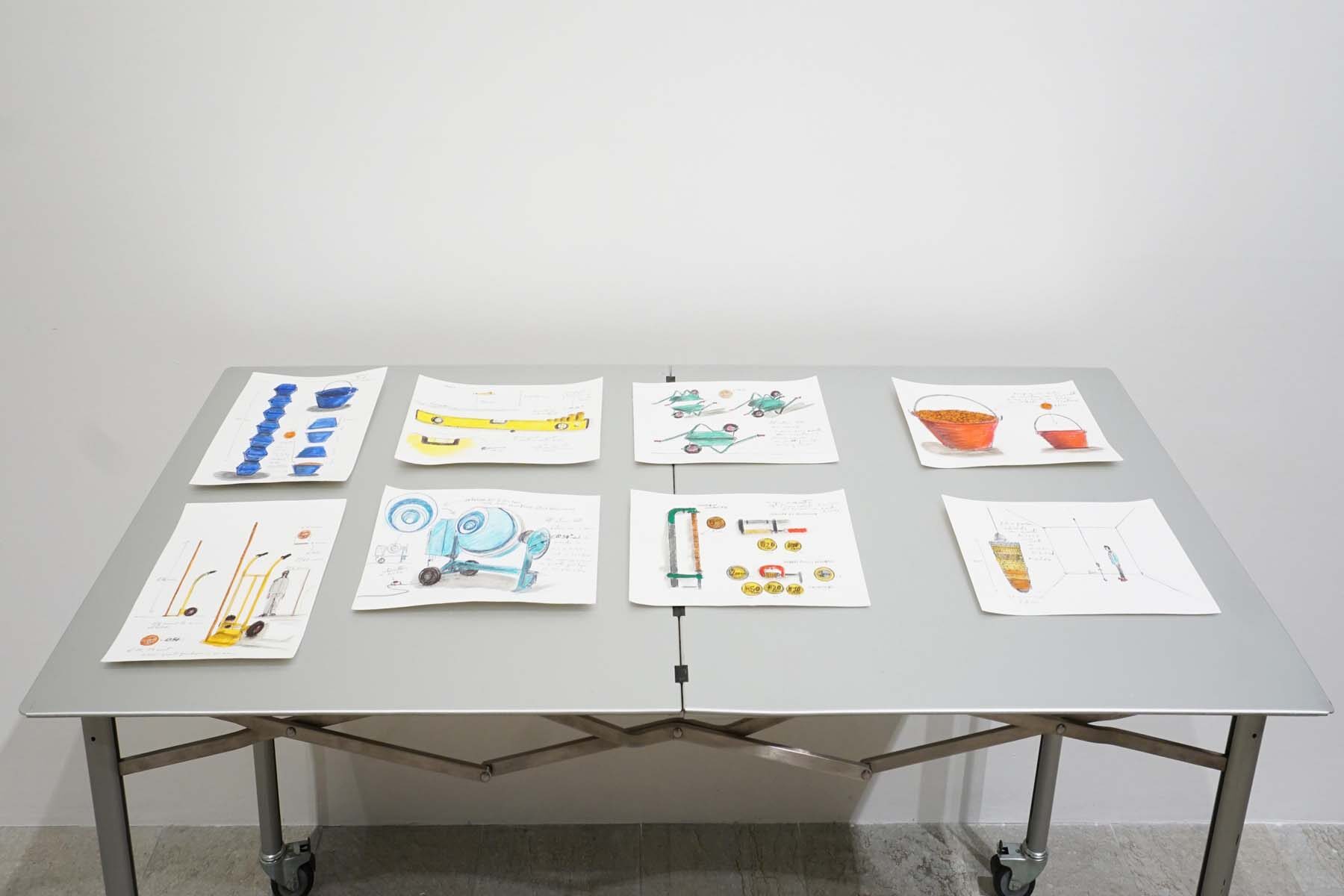 Antonio Guiotto, L’ultimo degli stronzi, 2022, vista della mostra, Marina Bastianello Gallery, Mestre