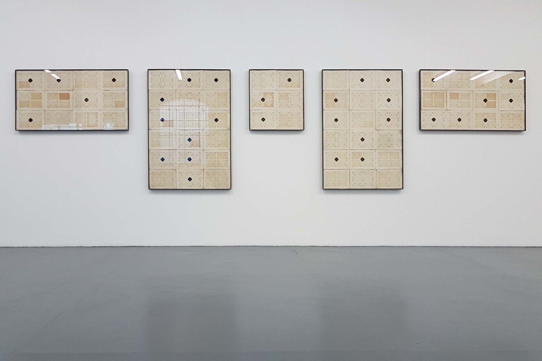 Jacopo Mazzonelli, Difference and Repetition, show view, Giovanni Bonelli, Milano