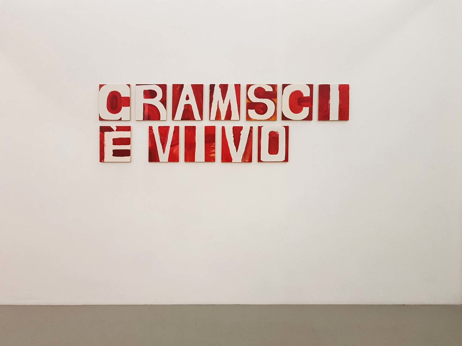 Nemanja Cvijanović, Dico sempre ciò che penso, 2019, installation view, Turin