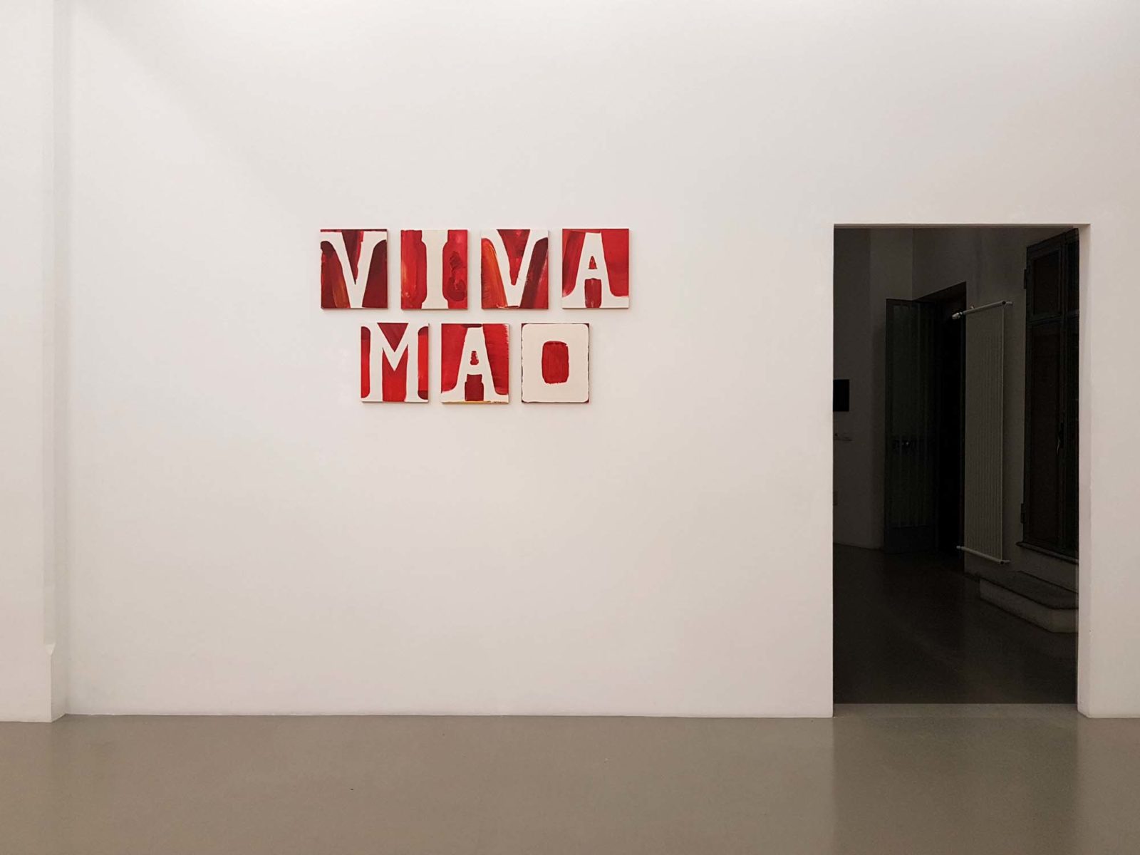 Nemanja Cvijanović, Dico sempre ciò che penso, 2019, installation view, Turin