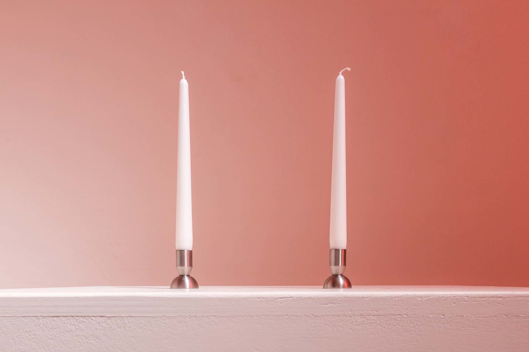 Giovanni Morbin, Scultura sociale (# 7), 2018, steal, candles, ph. Nico Covre