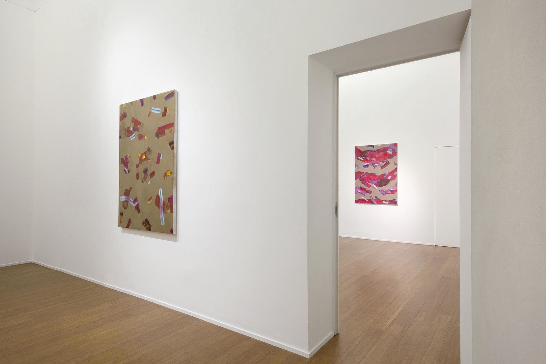 Isabella Nazzarri, Clinamen, 2017, installation view, ABC-Arte, Genoa