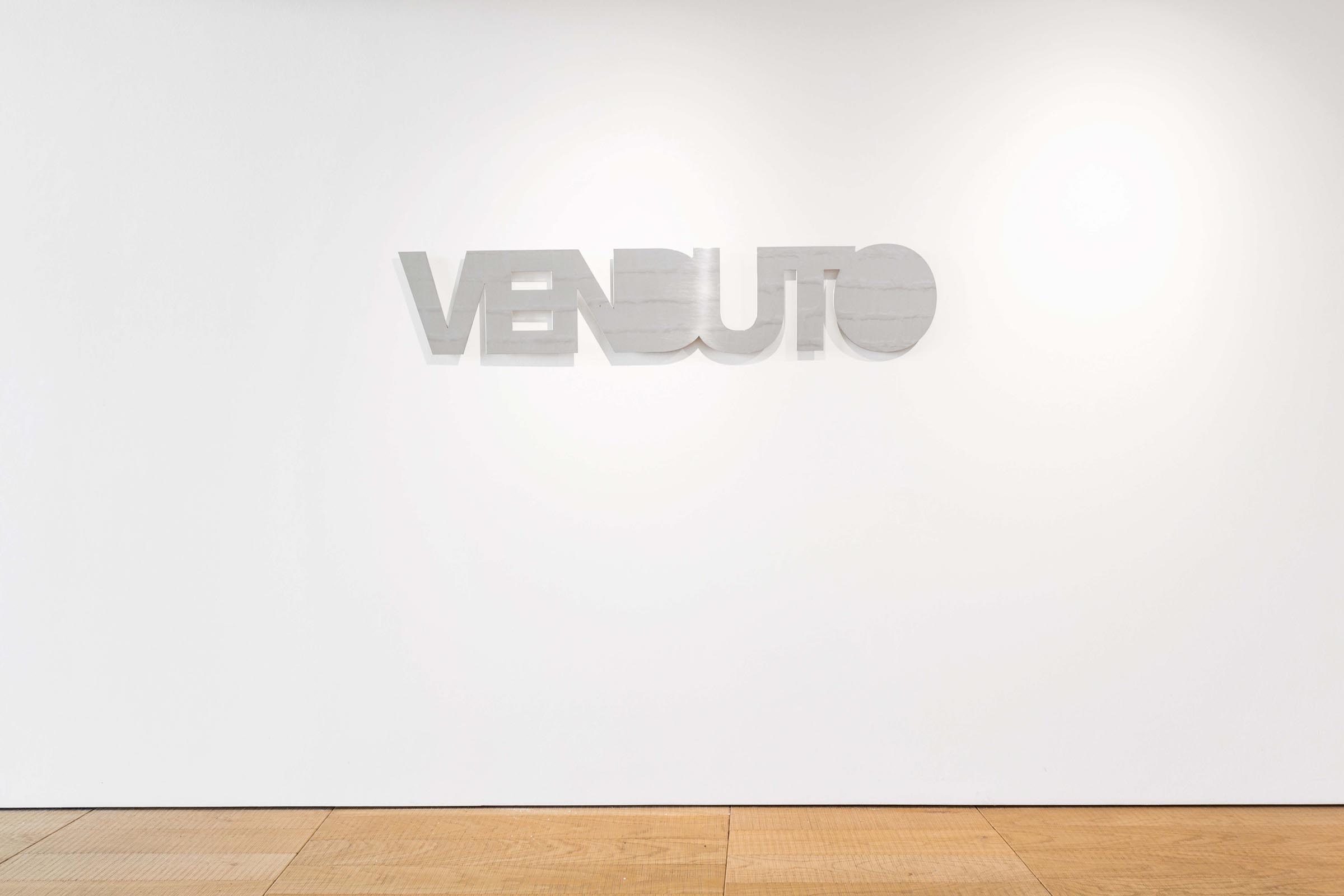 Matteo Attruia, Sold Out, show view, Galleria MDL, Venice, ph. N. Covre