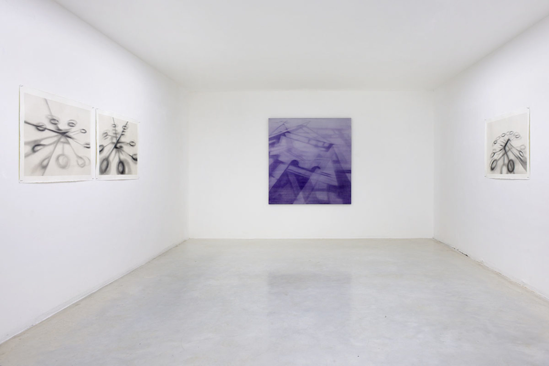 Antonio Marchetti Lamera, Tempo subìto, tempo anticipato, 2019, installation view, Studio la Città, Verona, ph. M.A. Sereni
