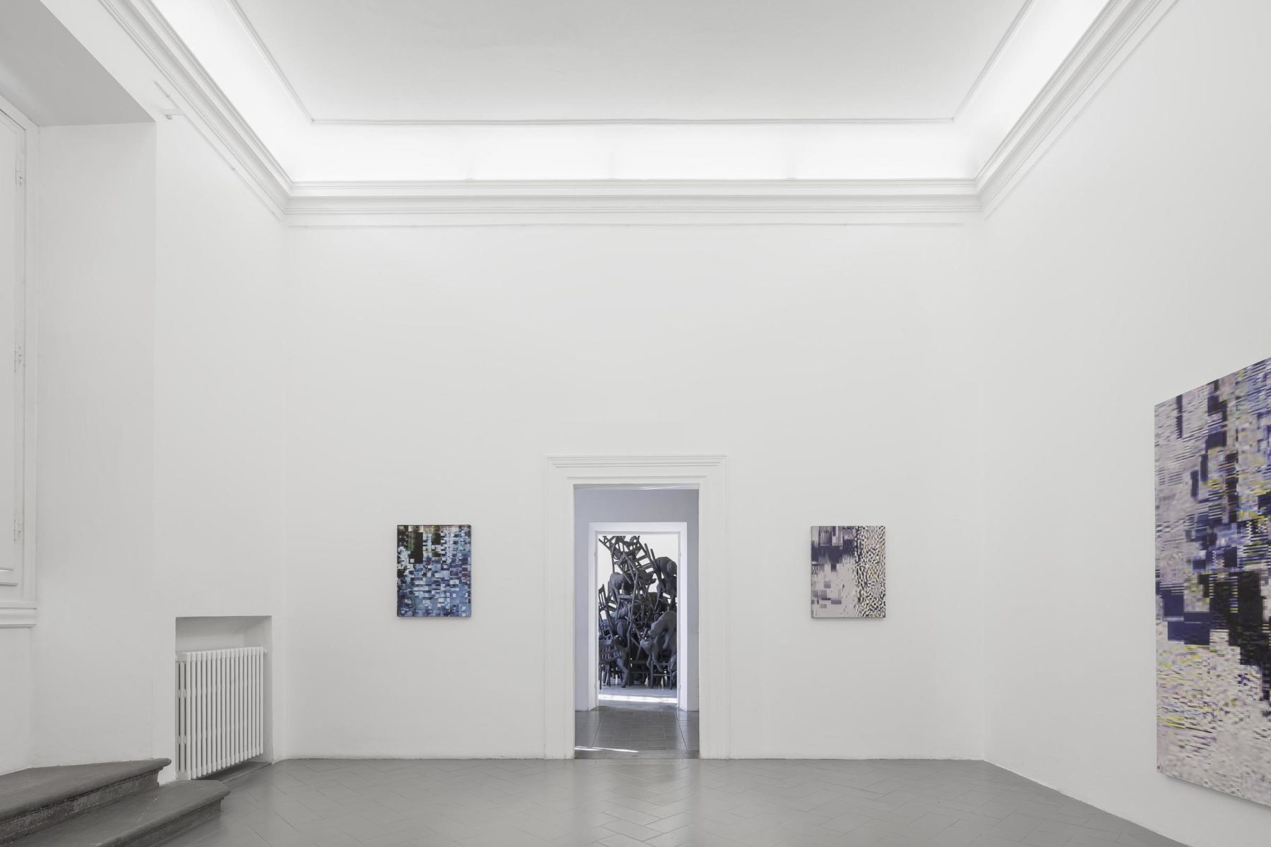 Beneath the Surface, installation view (works by K. Wyrebek), Eduardo Secci Contemporary, Florence, ph. S. Maniero