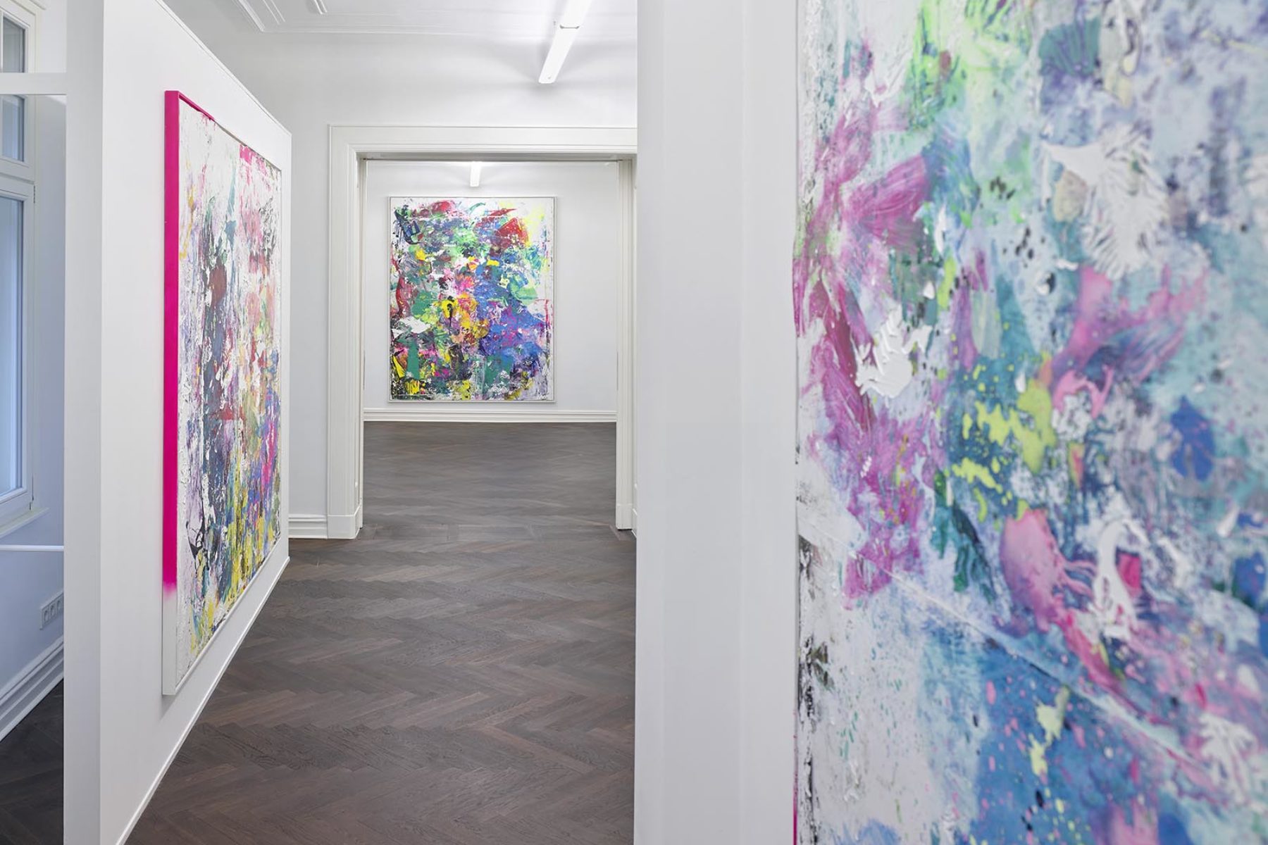 Tiziano Martini, Die Tücken der neuen Freiheit, installation view, Achenbach Hagemeier Gallery, Düsseldorf, ph. Achim Kukulies