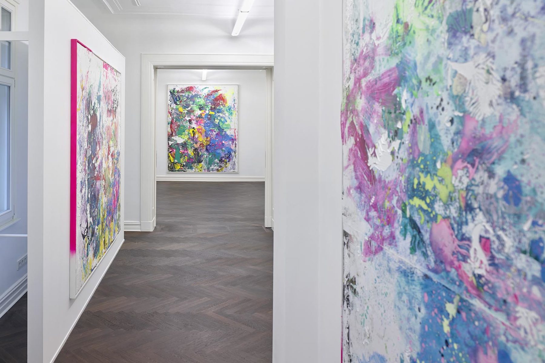 Tiziano Martini, Die Tücken der neuen Freiheit, installation view, Achenbach Hagemeier Gallery, Düsseldorf, ph. Achim Kukulies