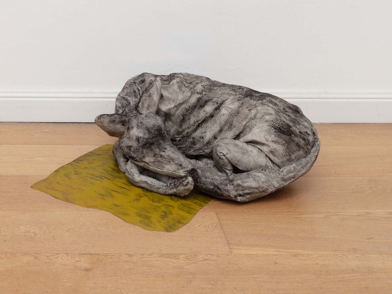 Eliel David Pérez Martínez, Ser noche, 2023, mixed media, installation, ph. Antonio Maniscalco