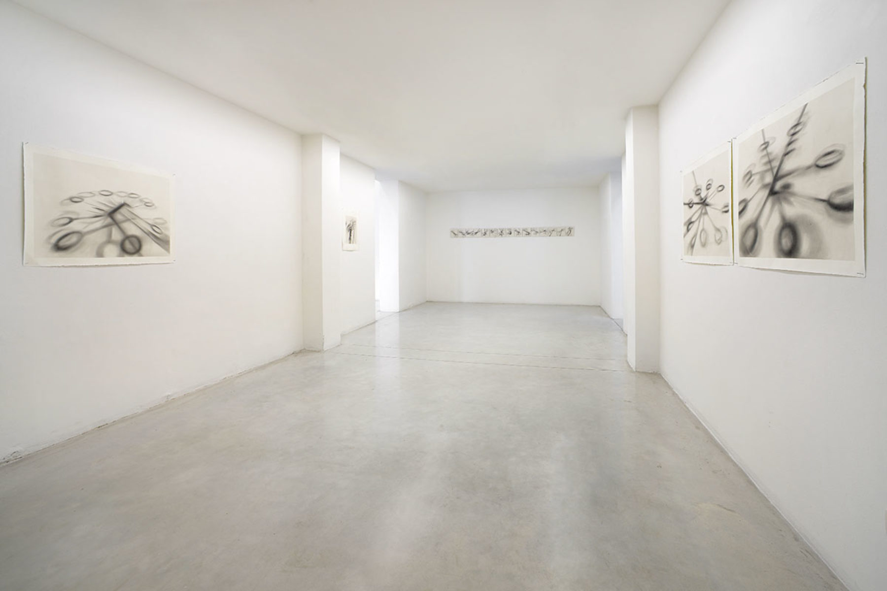 Antonio Marchetti Lamera, Tempo subìto, tempo anticipato, 2019, installation view, Studio la Città, Verona, ph. M.A. Sereni