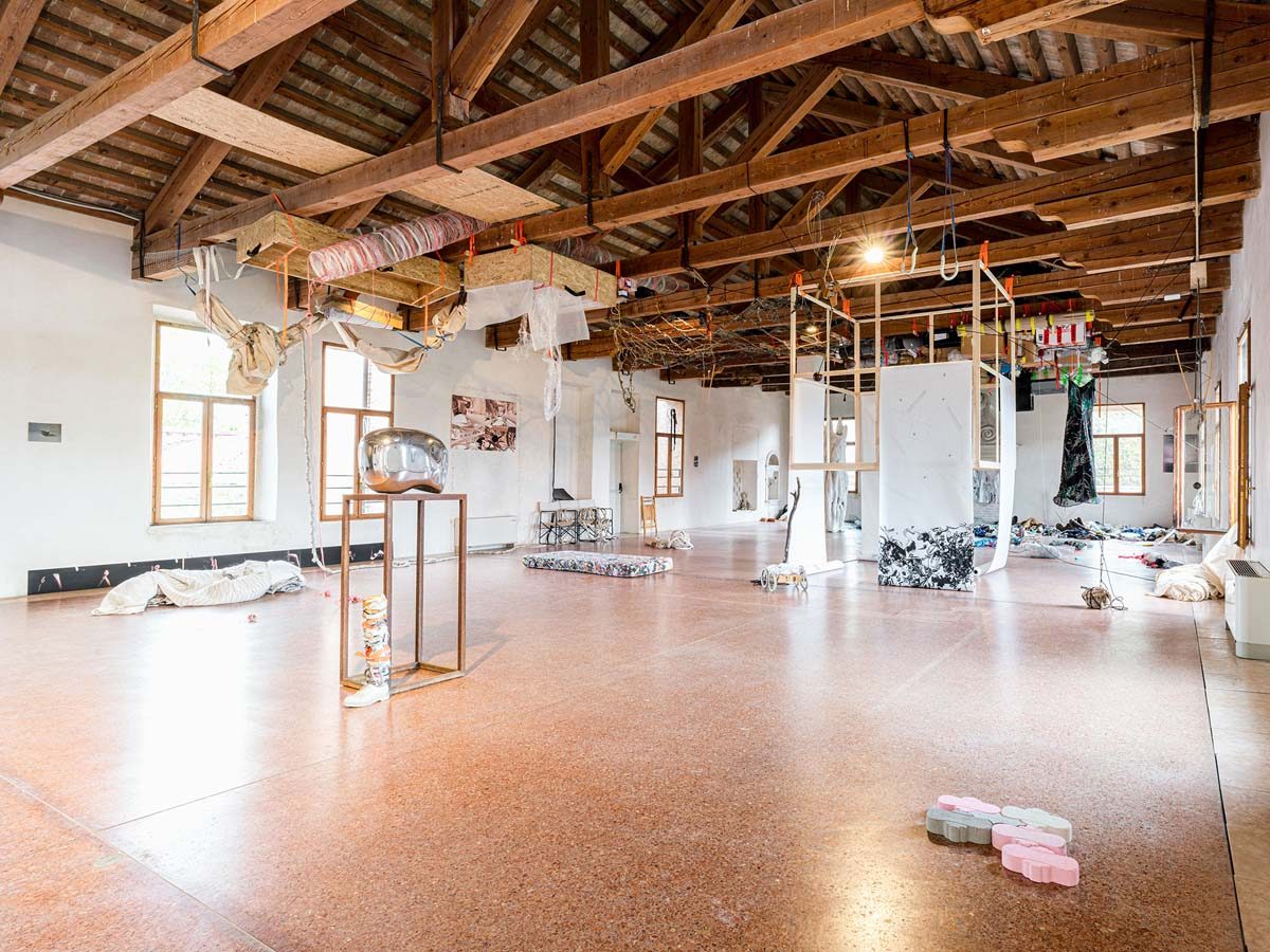 Under the boat, 2022, installation view, Fondazione Bevilacqua La Masa, Venice, ph. Nico Covre