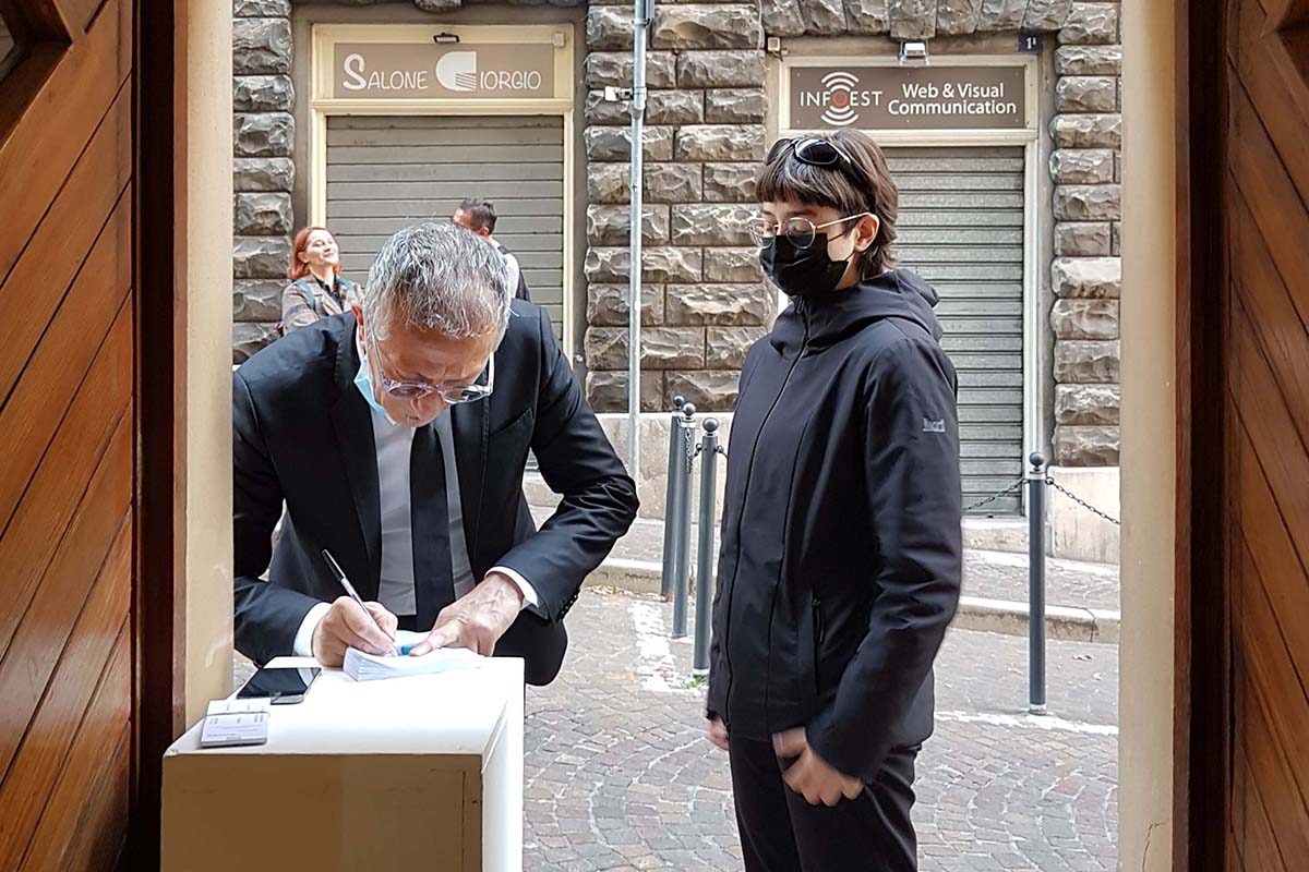 Giovanni Morbin, Zona temperata, 2021, performance, Trieste Contemporanea, Trieste