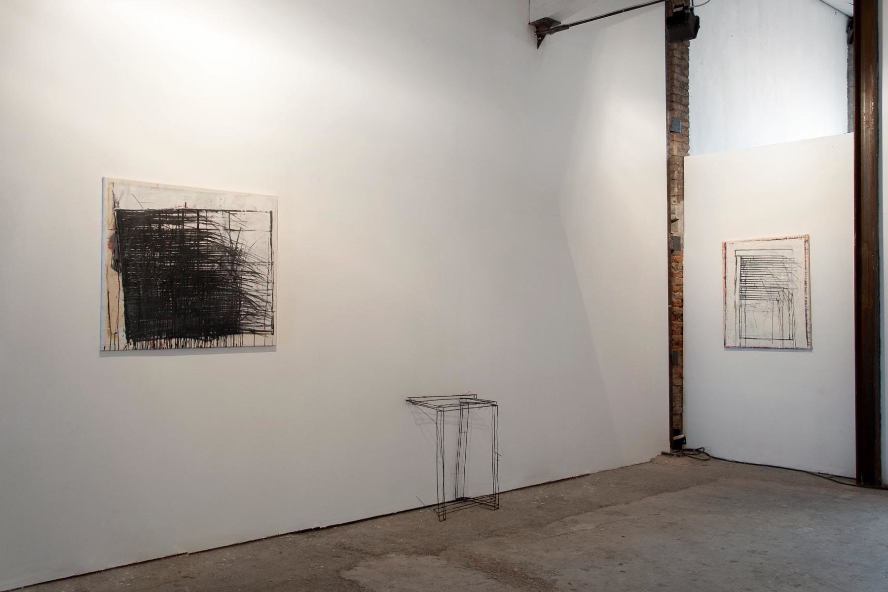 Les yeux qui louchent, show view, Galerie Alberta Pane, Venice