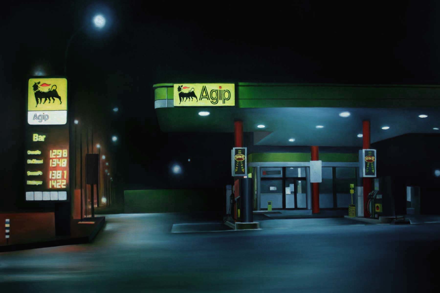 A. Bardino, Heavy fuel, 2008, oil on canvas, 100 x 120 cm