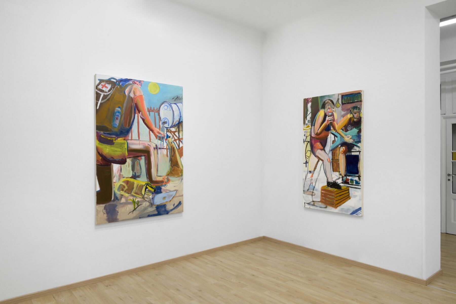 Jacob Patrick Brooks, Panic Room, installation view, A.More Gallery, Milano