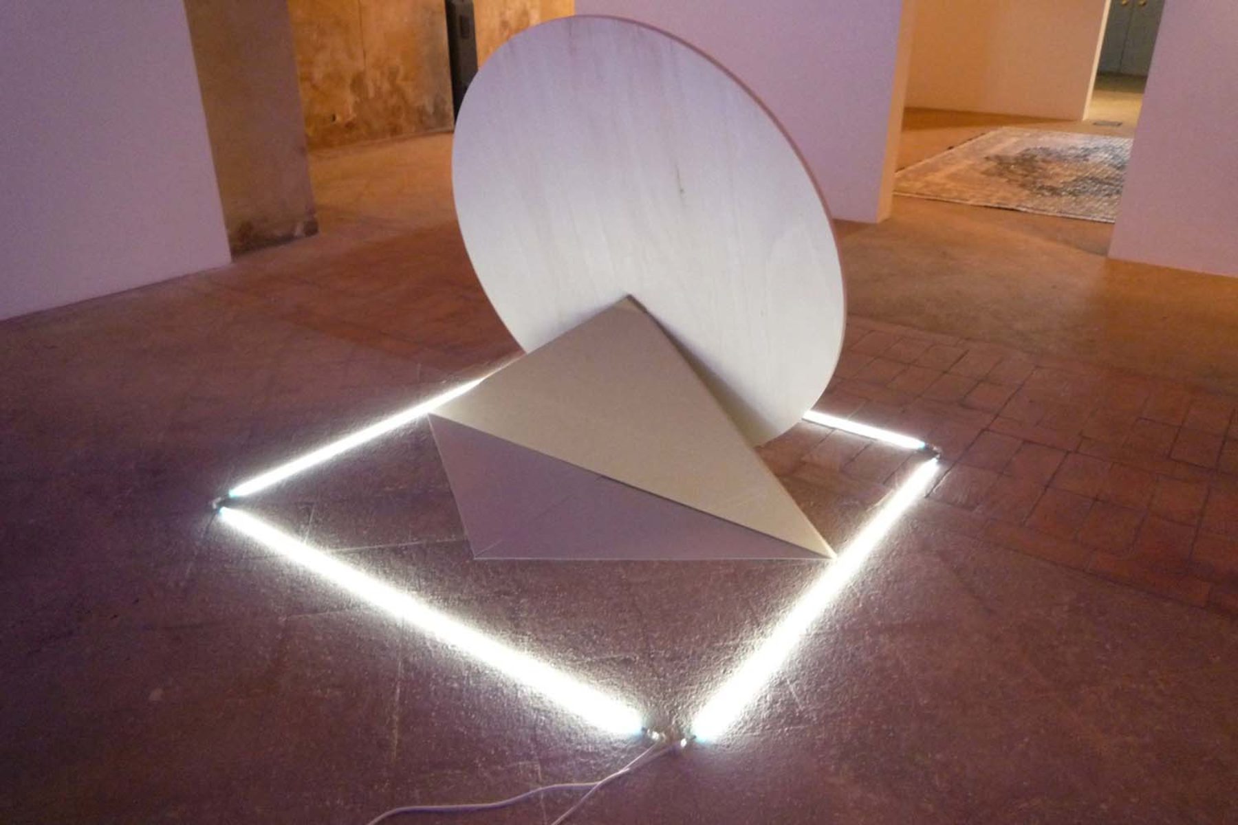 Matteo Fato, Untitled, 2010, istallazione site specific per AB23