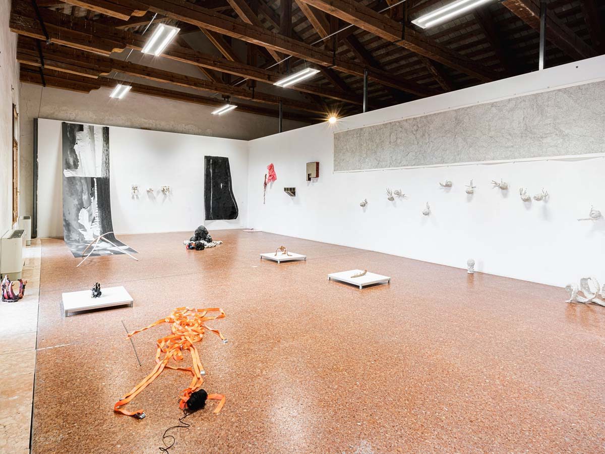 Under the boat, 2022, installation view, Fondazione Bevilacqua La Masa, Venice, ph. Nico Covre