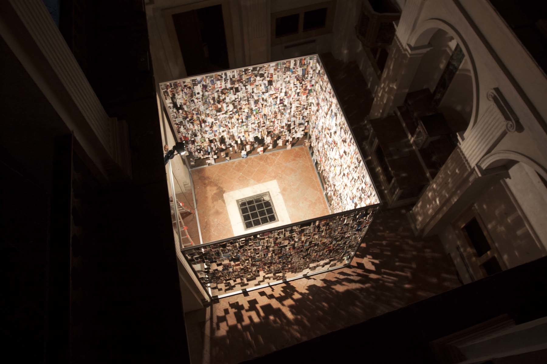 C. Luiselli, Oracle Room, 2015, installation, Oratorio di San Lupo, Bergamo, ph. V.Mussi