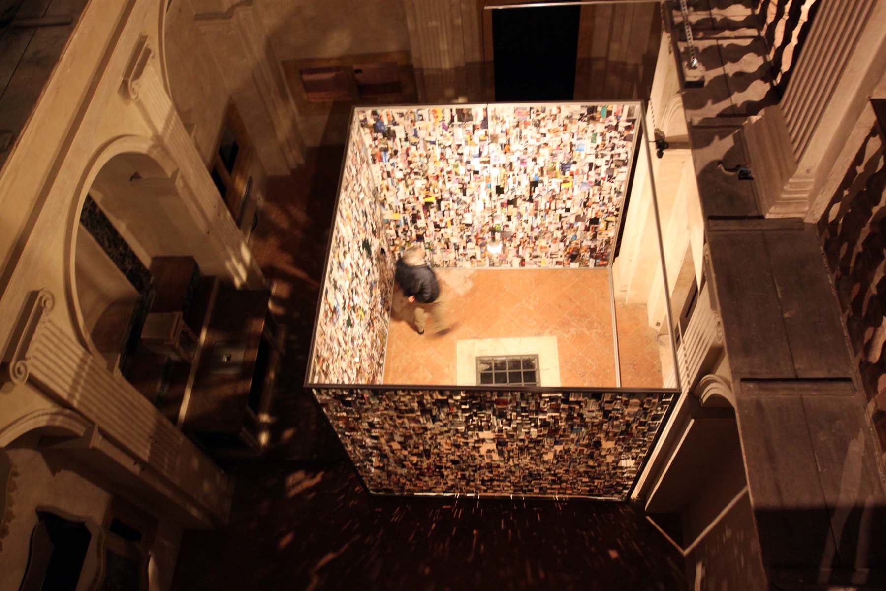 C. Luiselli, Oracle Room, 2015, installation, Oratorio di San Lupo, Bergamo, ph. V.Mussi