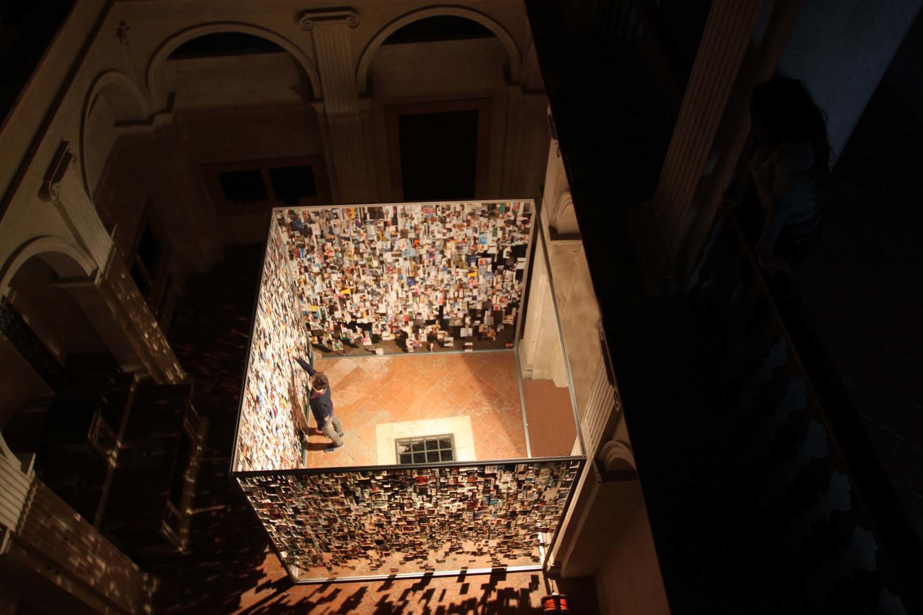 C. Luiselli, Oracle Room, 2015, installation, Oratorio di San Lupo, Bergamo, ph. V.Mussi