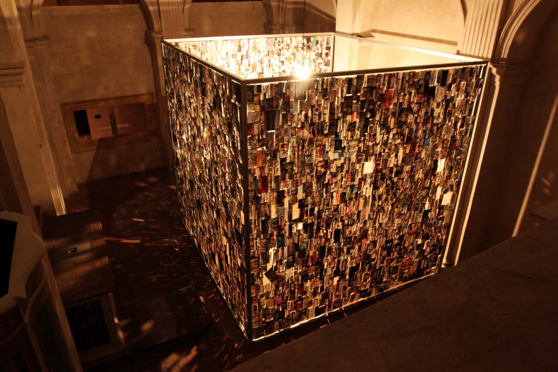 C. Luiselli, Oracle Room, 2015, installation, Oratorio di San Lupo, Bergamo, ph. V.Mussi