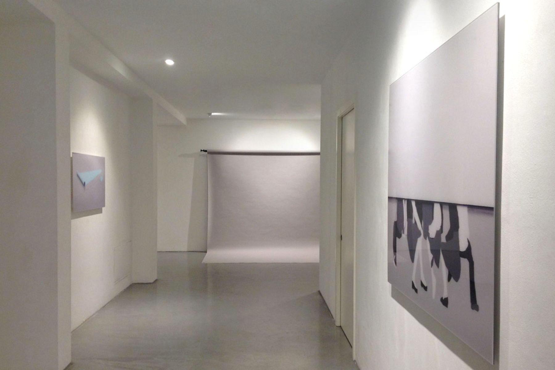 I. Eškinja, Infinity paper, 2013, show view at Deanesi Gallery, 02