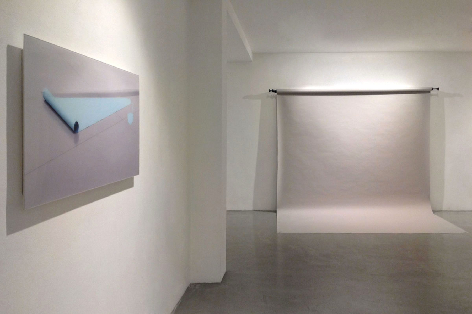 I. Eškinja, Infinity paper, 2013, show view at Deanesi Gallery, 04