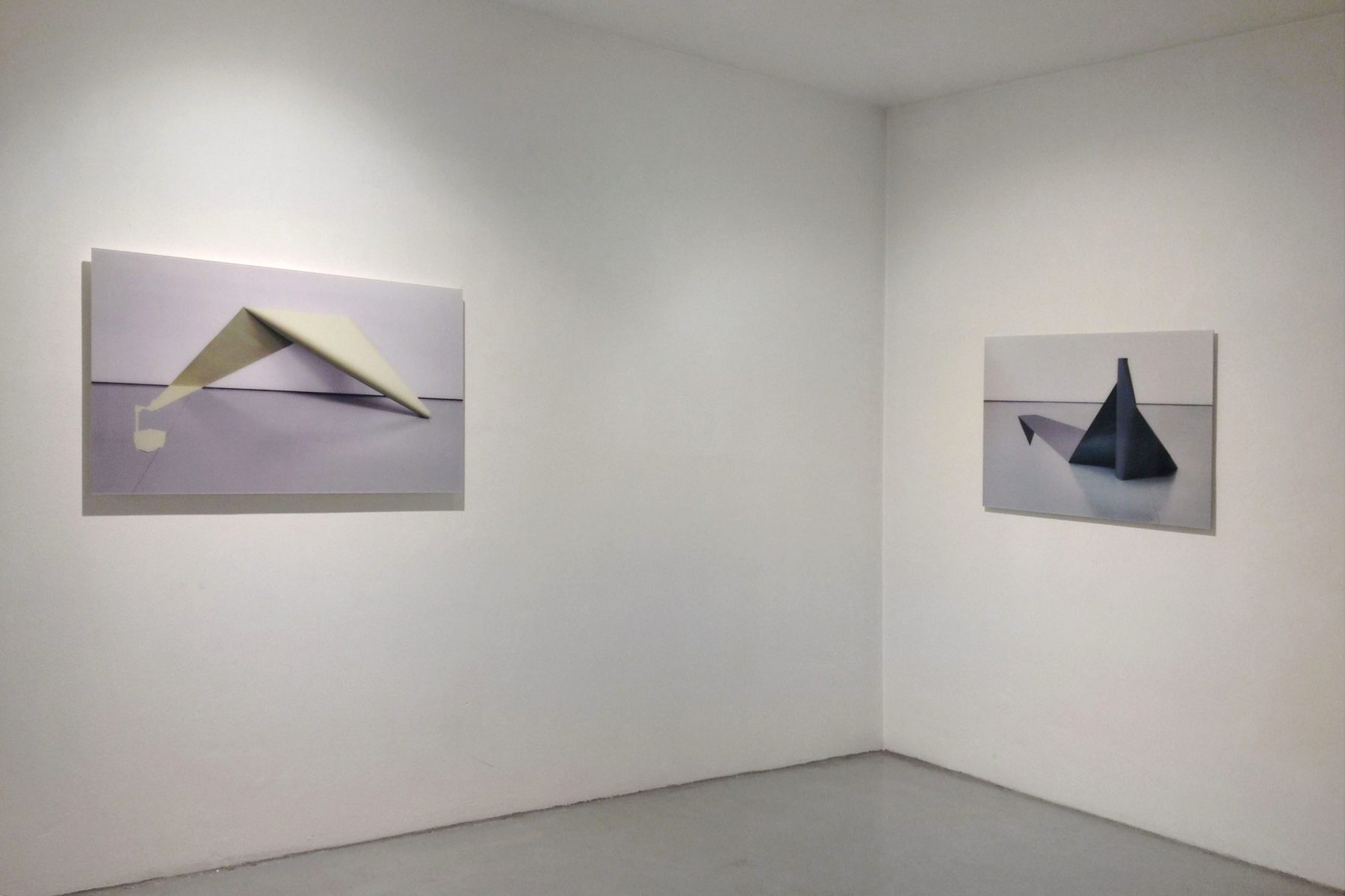 I. Eškinja, Infinity paper, 2013, show view at Deanesi Gallery, 12