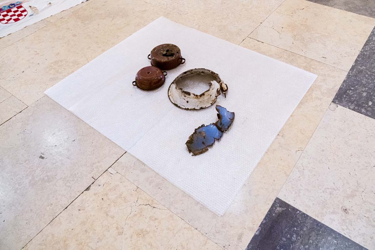 Slaven Tolj, Craquelure. Pavo and me, 2023, installation view, Palazzo d’Accursio, Bologna, ph. Nico Covre