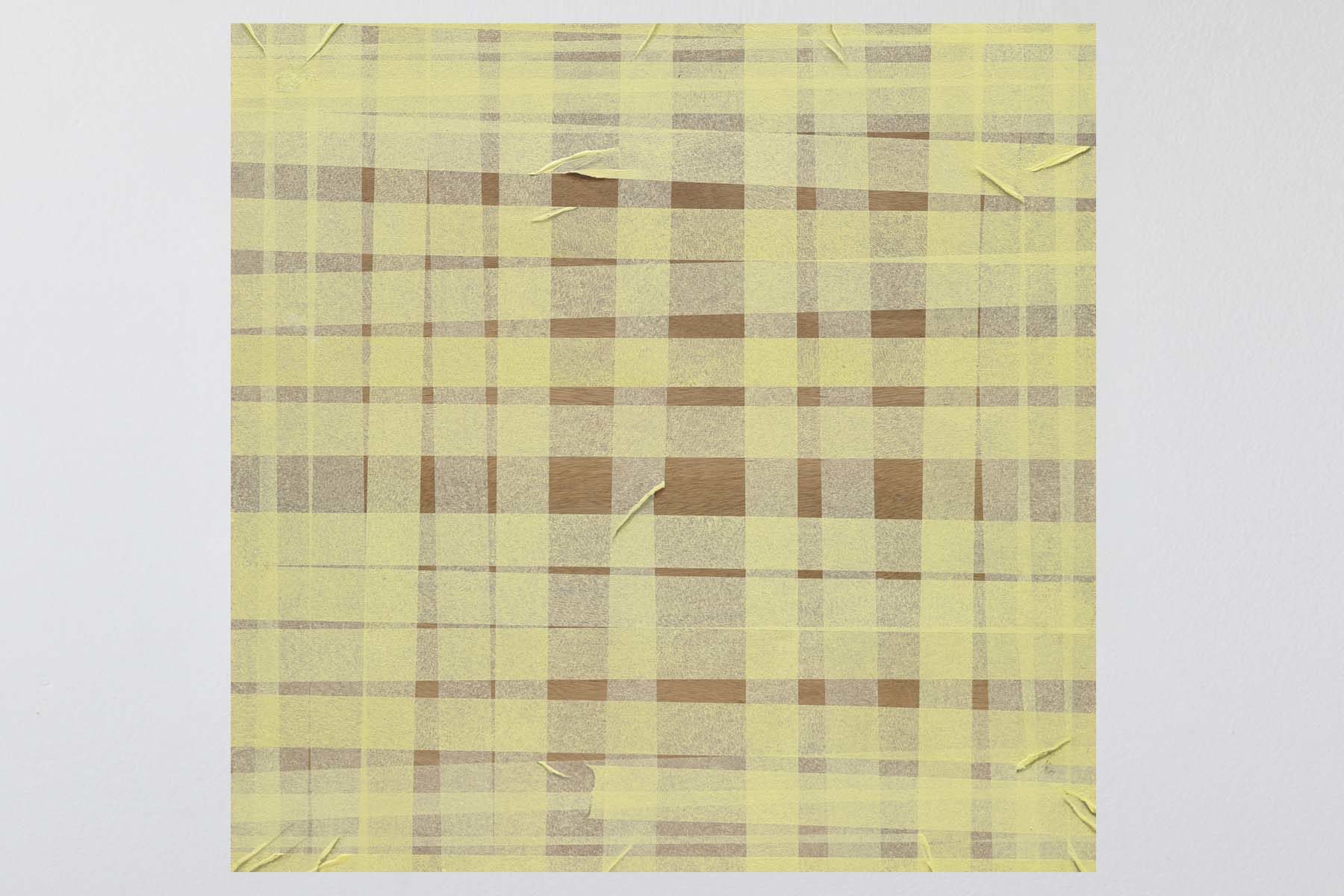 Jochen Mühlenbrink, Grid, 2014, Acrylics on wood, 50 x 50 cm