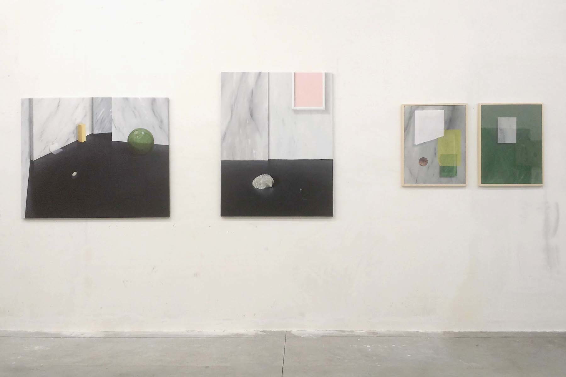 Linda Carrara, Il pretesto di Lotto, show view, Boccanera Gallery, Trento