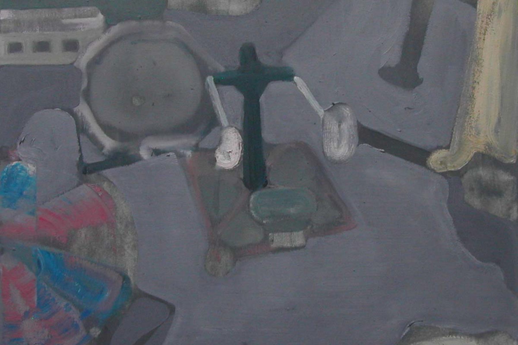 Nebojša Despotović, Oscillazione, 2010, oil on canvas, 50 x 60 cm