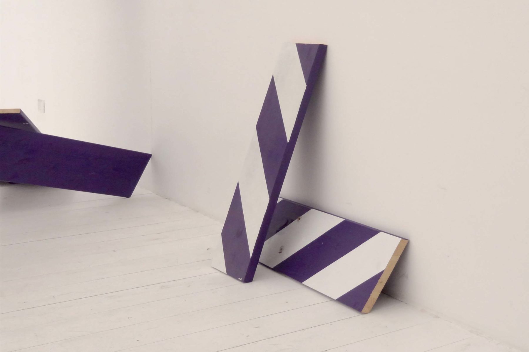 Paolo Gonzato, It’s not right (det.), 2011, wood, metal, paint, variable dimensions