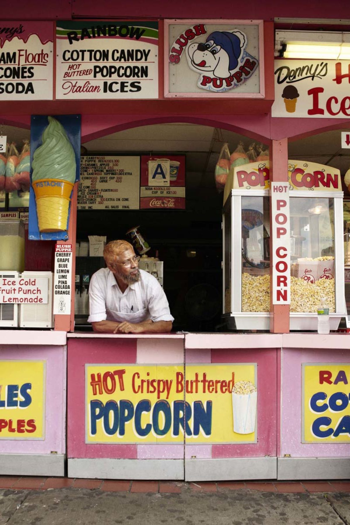 Reed Young, See you at Coney Island, 2012, inkjet on Kodak paper, variable dimensions (r)